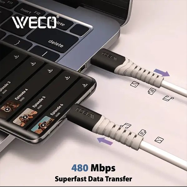 کابل شارژ ویکو WeC-18 ECO-PAR Type-C
