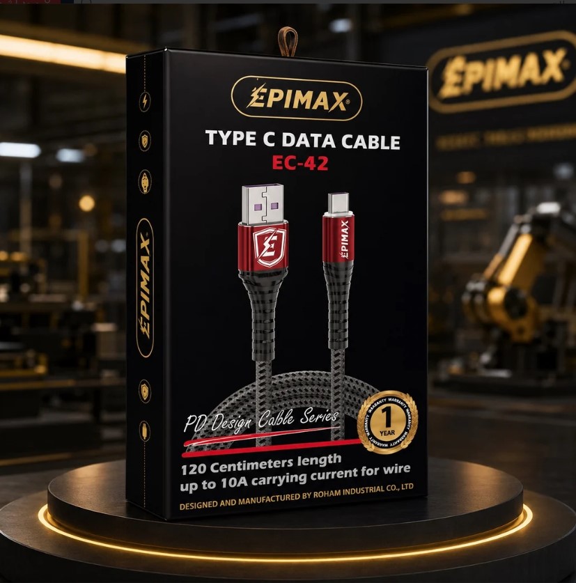 کابل شارژ اپیمکس EC-42 PD Design Type-C