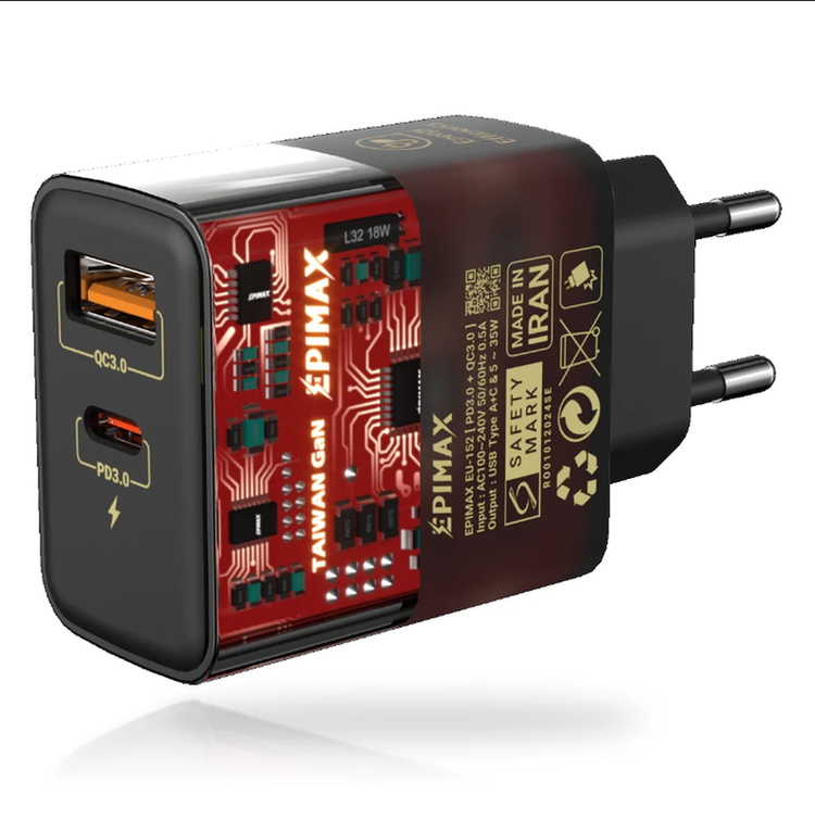 آداپتور شارژ 35 وات اپیمکس EA-153