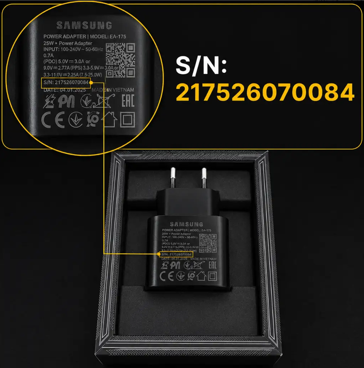آداپتور شارژ 25 وات و کابل اپیمکس EA-175