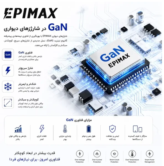 آداپتور شارژ 35 وات اپیمکس EA-152