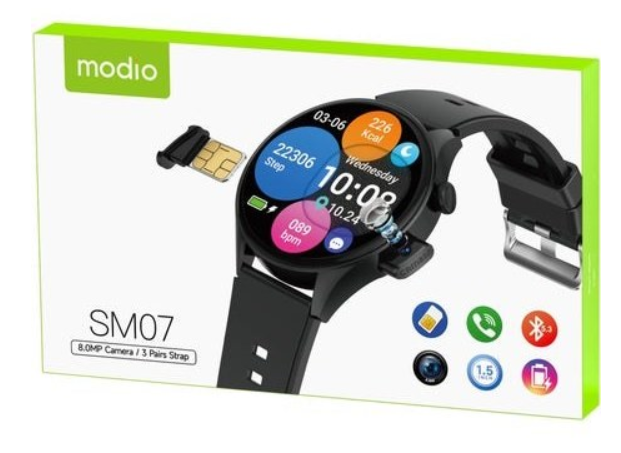 ساعت هوشمند سیمکارت خور مودیو مدل SM07