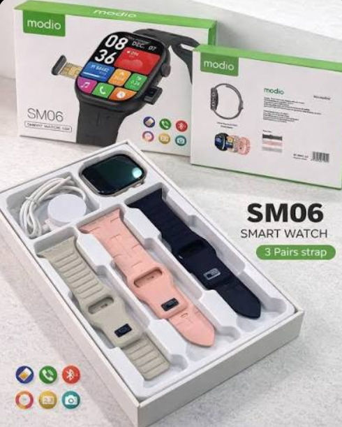 ساعت هوشمند سیمکارتی مدل SM06 با نمایشگر AMOLED