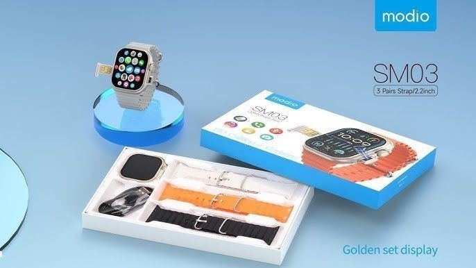 ساعت هوشمند مودیو مدل SM03 با نمایشگر AMOLED و بدنه آلومینیومی