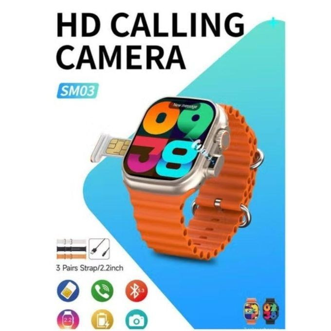 ساعت هوشمند مودیو مدل SM03 با نمایشگر AMOLED و بدنه آلومینیومی